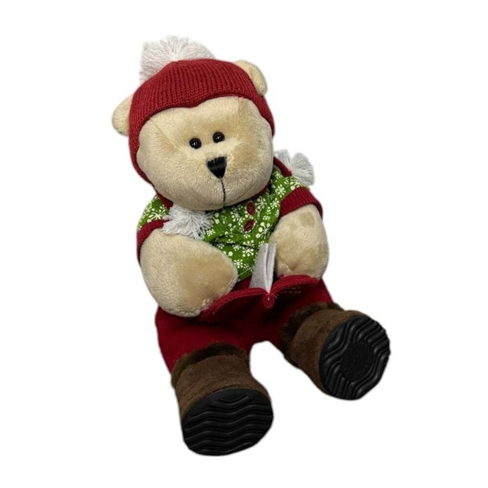 Starbucks Bearista Teddy Bear Plush 11" Coffee Collectible Clean